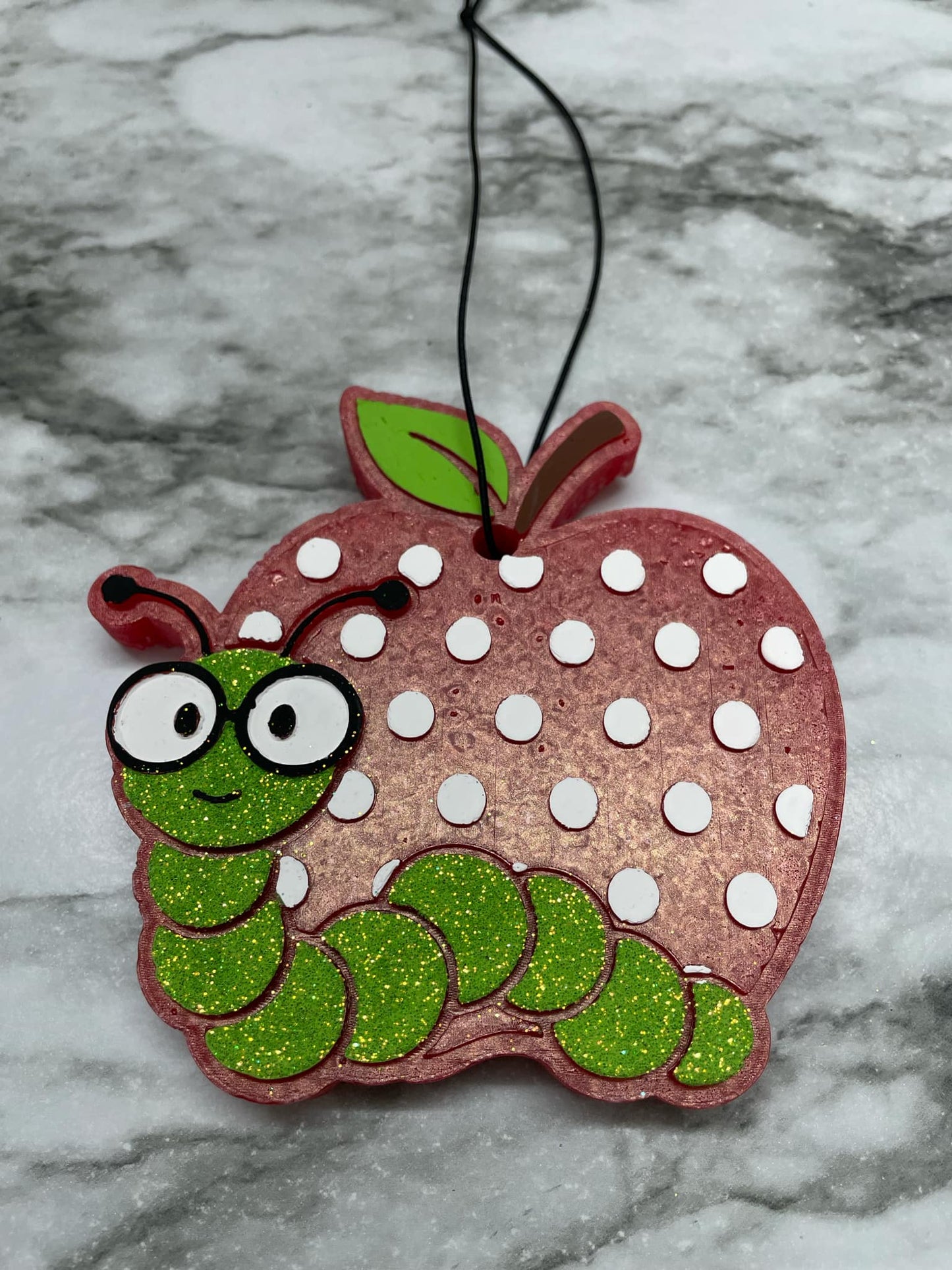 Apple & Worm Freshie - Raspberry Mojito