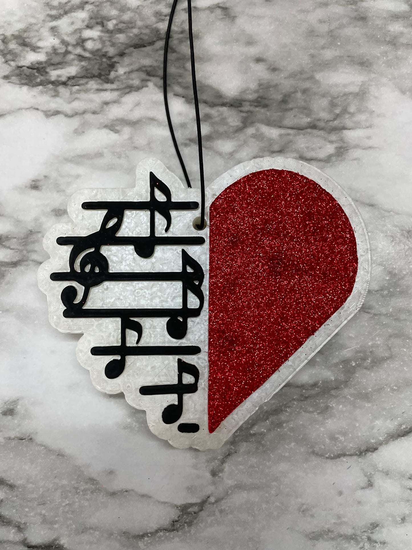 Heart Music Note - Coconut Lime Verbena