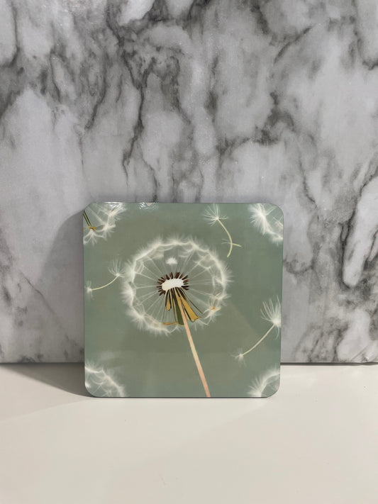 Dandelion Cork Coaster