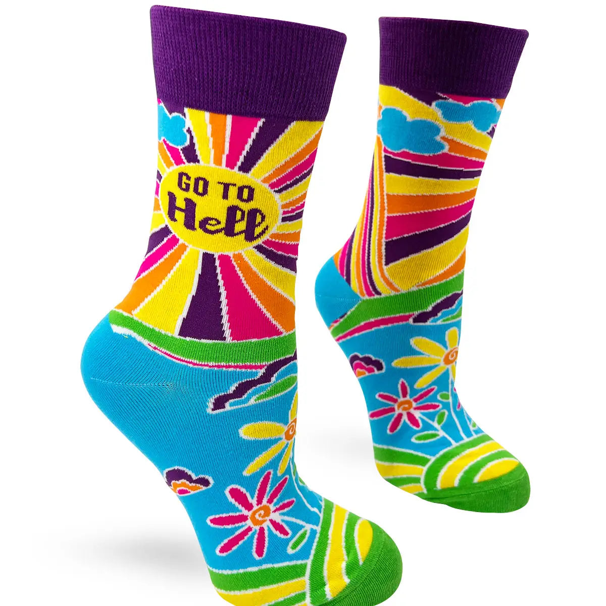 Go To Hell Women's Crew Socks