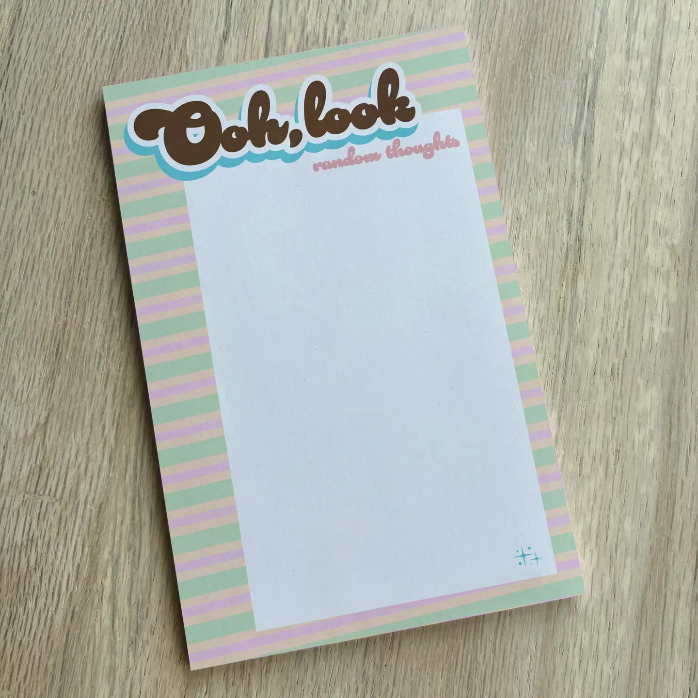 Notepad - Ooh, Look Random Thoughts