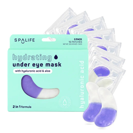 Hydrating Under Eye Mask w/ Hyaluronic Acid & Aloe  - 8 Pack