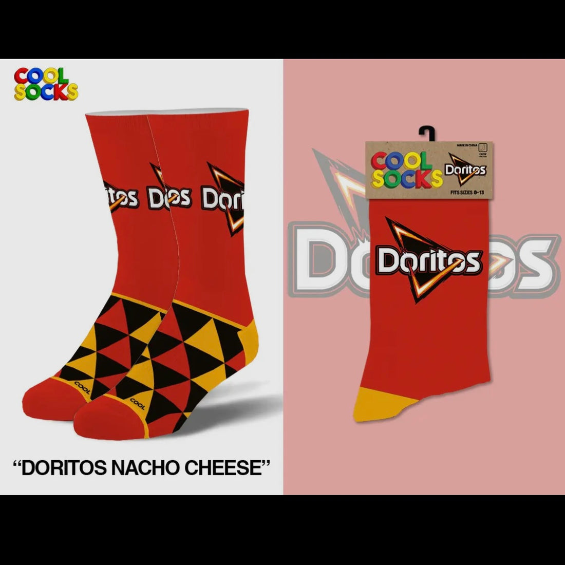 Cheese Doritos Socks