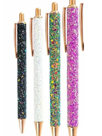 Glitter-Coated Pen