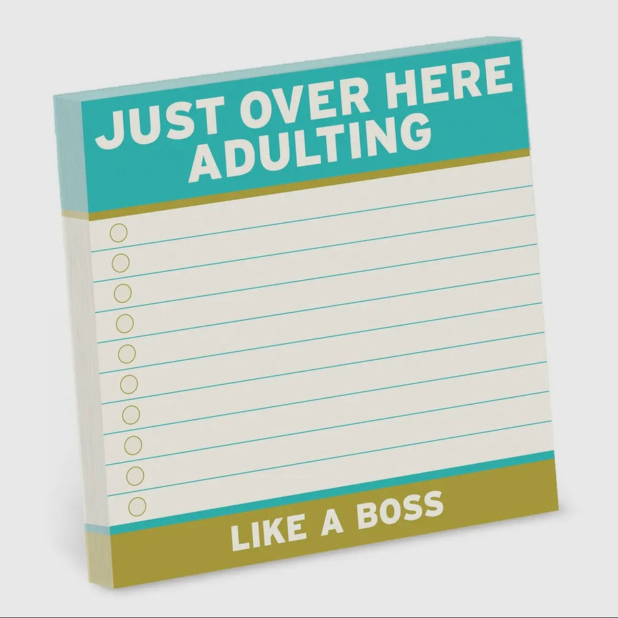 4x4 Sticky Note Pad - Adulting