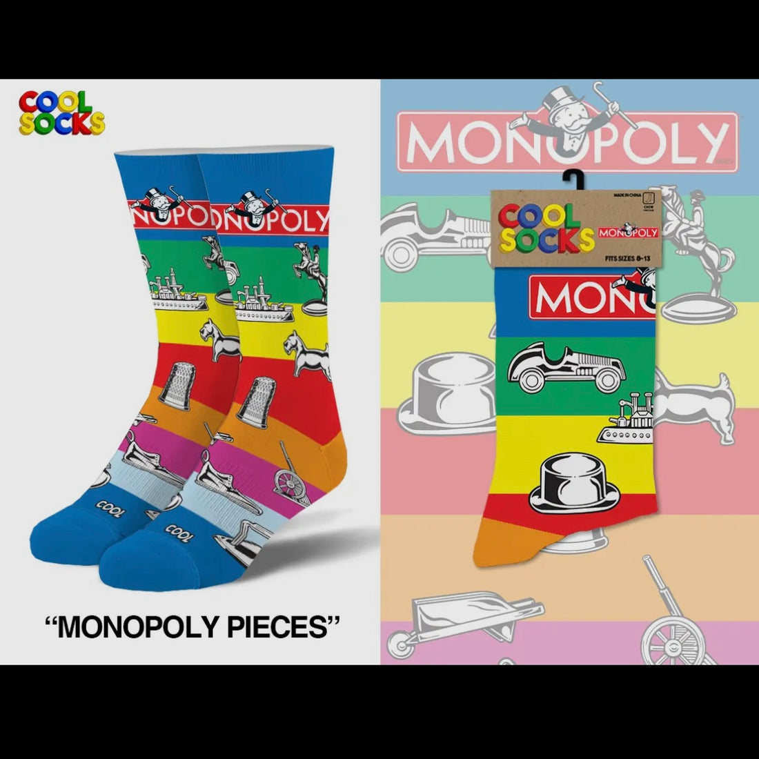 Monopoly Socks