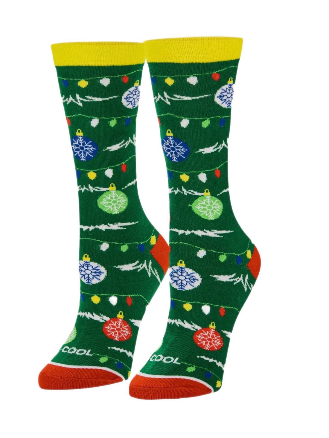 Decorated Christmas Tree Socks