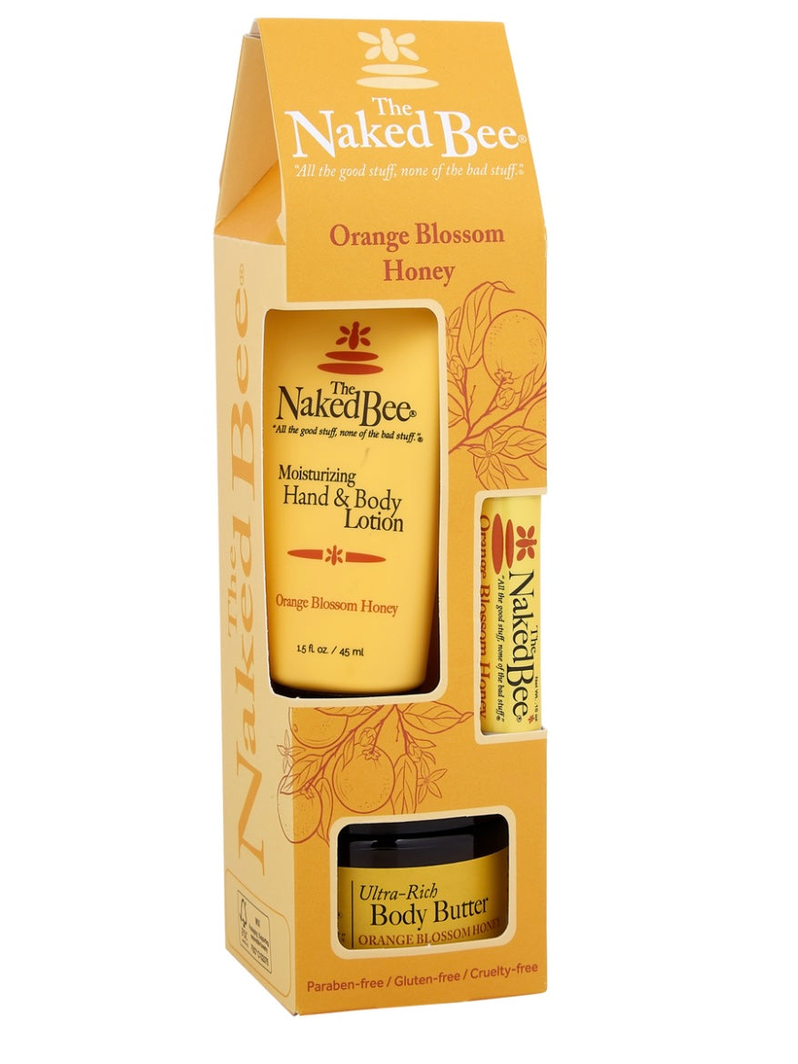 Naked Bee Orange Blossom & Honey Gift Collection