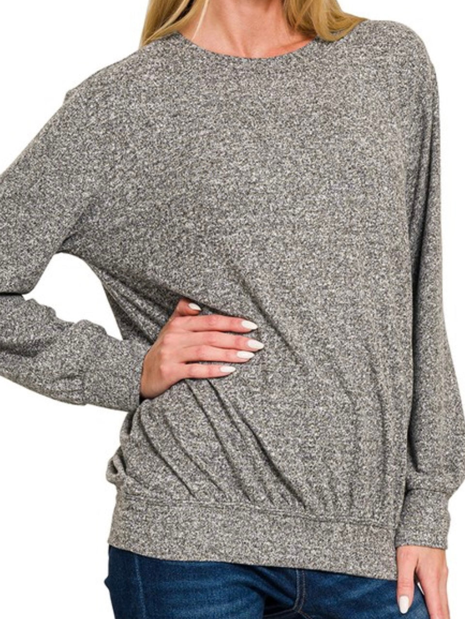 Soft Grey Sweater