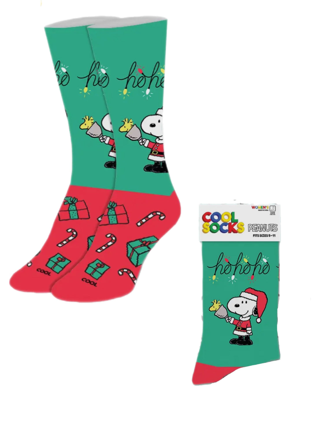 Snoopy Christmas Socks