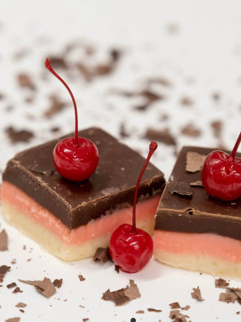 Chocolate Cherry Cheesecake Fudge (1/2 LB)
