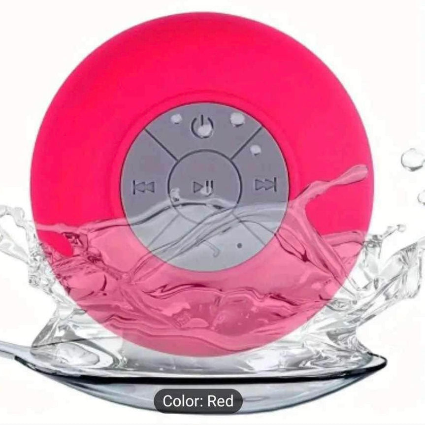 Waterproof Bluetooth Speakers w/ Suction for Shower
