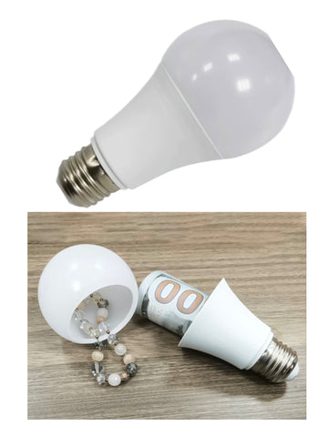 Light Bulb Storage for Valuables