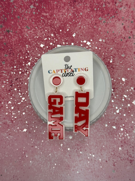 Game Day Dangle Earring