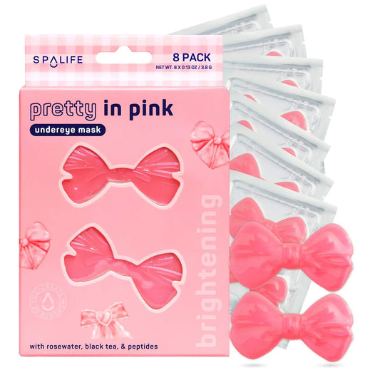 Brightening Under Eye Mask - Bows - 8 Pack