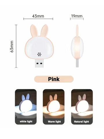 Voice Activated Bunny USB Light