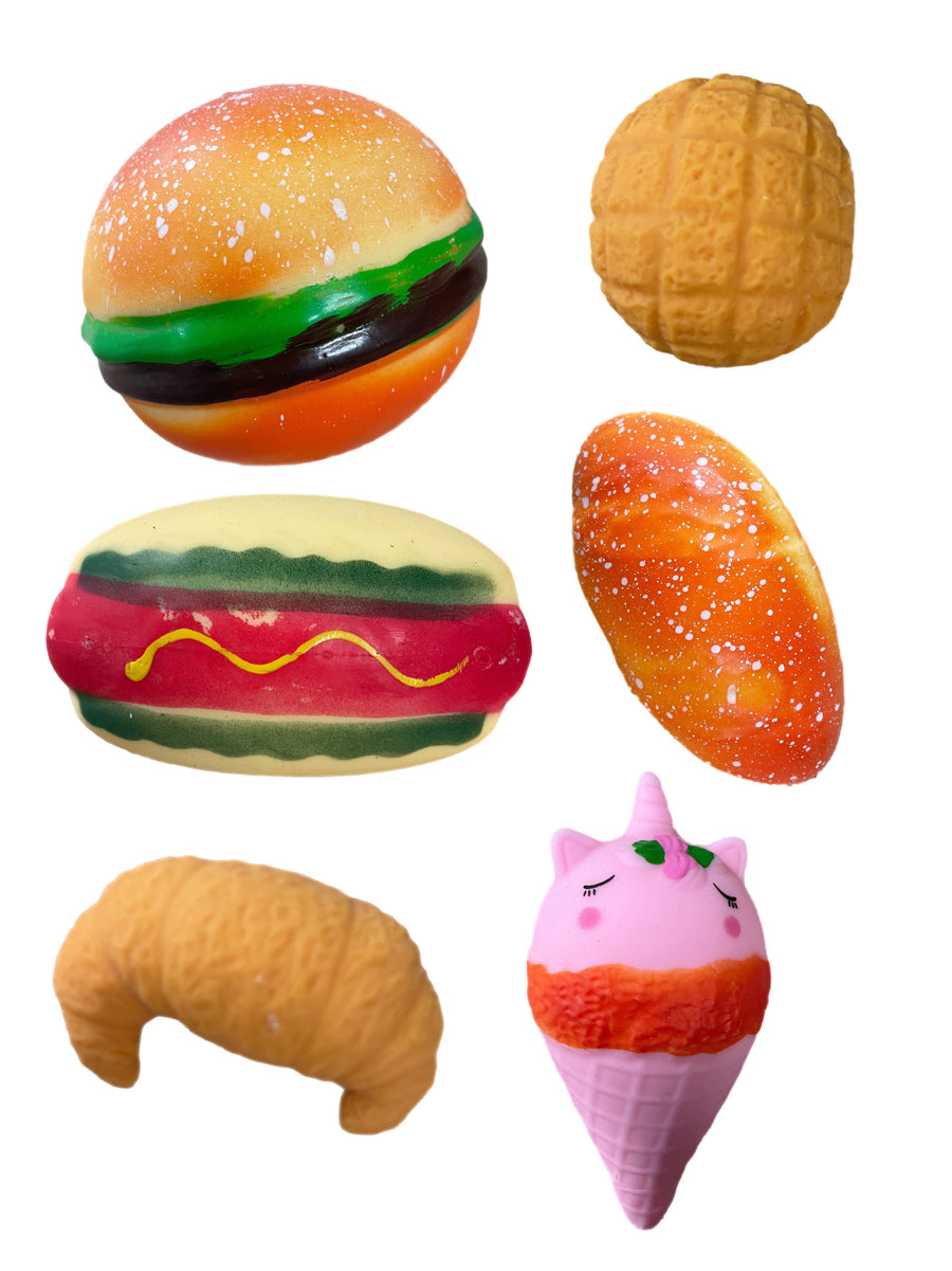 Food Stress Reliever Squish Toys