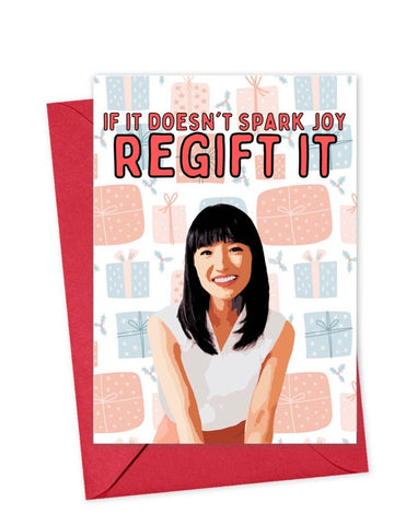 "Regift It" Christmas Greeting Card