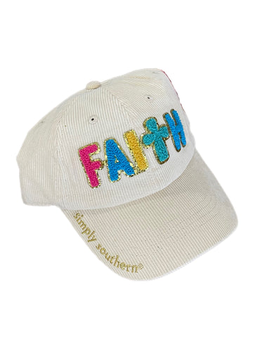 Simply Southern Corduroy Hat - Faith
